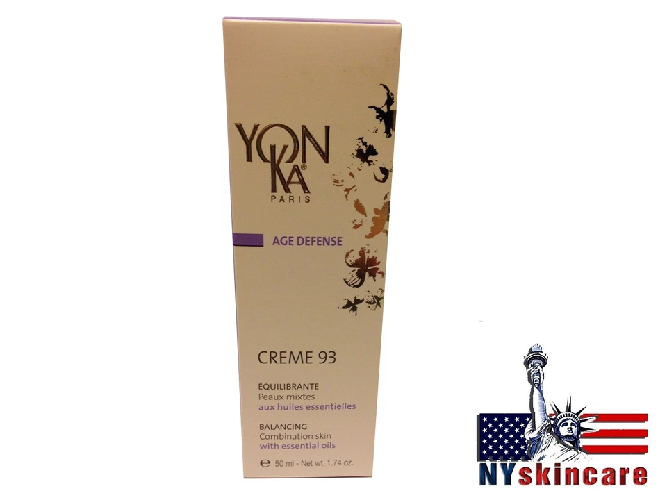 Yonka New Box Creme Cream 93 Combination Oily Skin 1.7oz/50ml Brand New - Image 1 of 1
