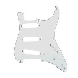 Musiclily Pro 8 Hole 50s 57 Vintage SSS Pickguard For Stratocaster Strat Guitar - Bild 1 von 9