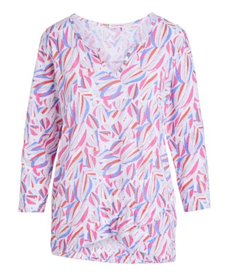 全新 Fresh Produce XS S M 白色 粉色 滚石 乔丹上衣 衬衫 美国制造 — 第 1/2 张图片