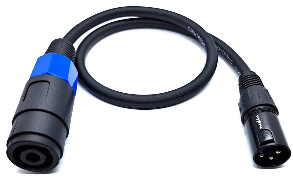 KABELBETRIEB Cable adaptador XLR macho a Speakon acoplamiento vers. Longitudes