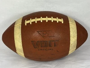 Vintage 1970s AMF Voit Enduro CF9 Football Official Size Hard Rubber - Bild 1 von 7