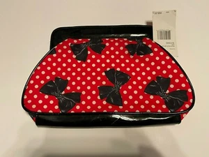 Betsey Johnson betseyville polka bow betsey red handbag bv19585 - Picture 1 of 3
