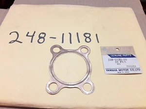 NOS OEM YAMAHA HEAD GASKET 248-11181-00Y YZ125 DT125 MX125 YZ DT 125 AT1 AT2 AT3 - Picture 1 of 1