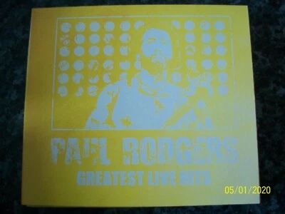 Paul Rodgers - Greatest Live Hits New 2 CD Set Concert Live ( Free Bad Company ) - Image 1 of 2