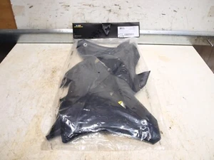 2014+ Kawasaki KX85/100 Acerbis 2374070001 Radiator Shrouds Black #7275 - Picture 1 of 3