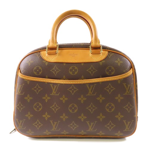 LOUIS VUITTON（LV） Borsa a mano Louis Vuitton LV GHW Trouville M42228 monogramma marrone