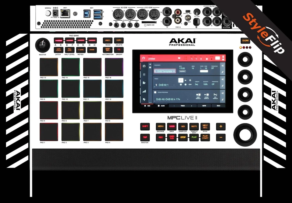 AKAI MPC Live II Skin | White | Protective Decal | StyleFlip Skins