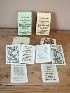 + 2 Kartenspiele Grimaud Hector de Trois maitre cartier aus dem 17. Jahrhundert + - Bild 1 von 4