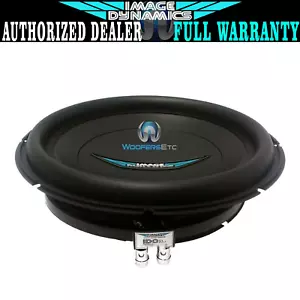 IMAGE DYNAMICS RIDQ10" 4OHM SUB REPLACEMENT SUBWOOFER SPEAKER CONE CAR AUDIO NEW - Picture 1 of 3