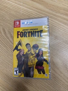 Nintendo Switch Fortnite Anime Legends Game Add-On NO GAME CARD NEW SEALED - Picture 1 of 7