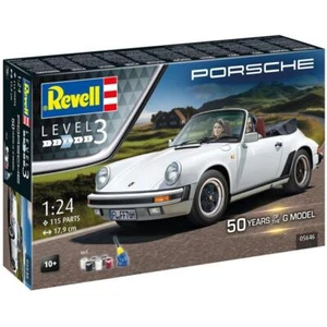 Revell Porsche 911 G-Model Cabrio 50th Anniversario 1:24 Kit Modello - Foto 1 di 3