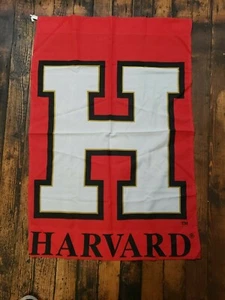HARVARD CRIMSON FLAG 29" x 41" NCAA double sided flag - Picture 1 of 1