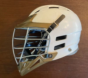 Cascade CPX, Gold and White, Chrome Cage, Lacrosse Helmet - LAX - LOOK - Picture 1 of 12