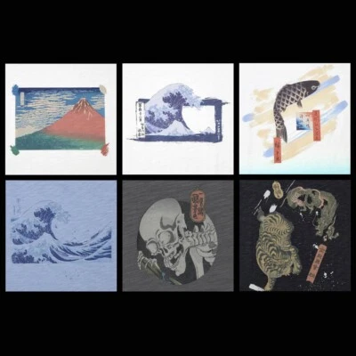 T-shirt grafica Ukiyo-e Boston Museum of Fine Arts UNIQLO UT Japan 2025 Limited - Immagine 1 di 3