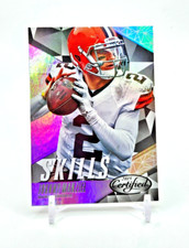 Johnny Manziel "Skills" MIRROR SILVER 2015 Panini Certified #SK19 Browns INSERT