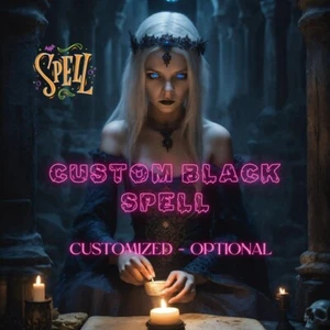 Customized Curses: Wizard Assists in Personalized Black Magic, Spells, Black Mag - Picture 1 of 15
