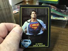 1983 Topps Superman III 3 Movie CARD # 67