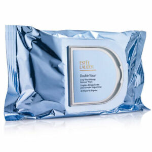  Estee Lauder DOUBLE WEAR Long Wear Make Up Remover Wipes Eyes Mascara 45 Pieces