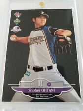 SHOHEI OHTANI BBM 2013 ROOKIE CARD PURPLE WING 1st Ver #183 SCM ORIGINAL EDITION
