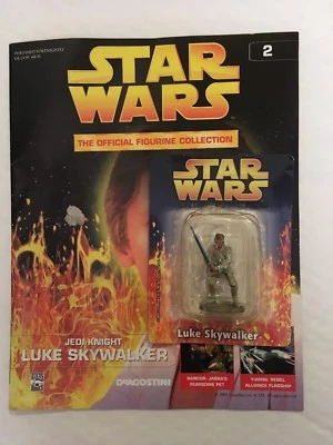 Star Wars - Production 2 - Luke Skywalker DeAGOSTINI Métal Figurine & Revue - Photo 1/2