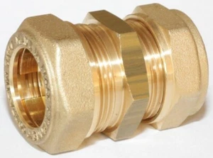 DN16 x18mm Schnellanschluss Solar Metallisch dichtende Wellrohr Verschraubung - Bild 1 von 1