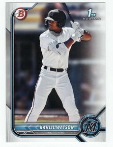 BULK DISCOUNT! CHOOSE YOUR PLAYER/CARD! 2022 1ST BOWMAN PAPER ROOKIE PROSPECT RC