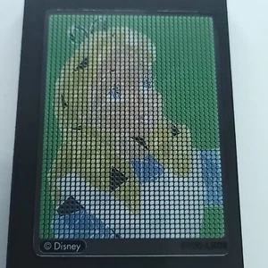 Alice in Wonderland Card Fun Joyful Disney 100 Double Sided Thru Lattice Card - Picture 1 of 4