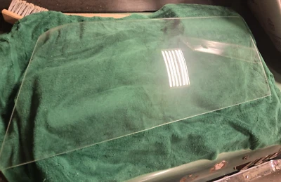 Ford Mustang 1971 1972 1973 puerta trasera vidrio lado izquierdo del conductor ventana transparente Foto 1 de 4