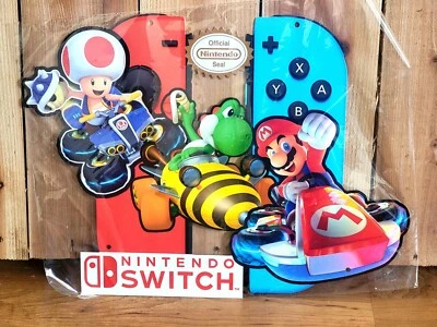 Raro Nintendo Switch Mario Heavy Metal Sign Man Cave sala de juegos 14" x 11.5" Foto 1 de 4