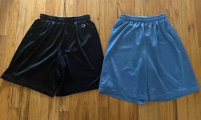BOYS CHAMPION SPORT-TEK MESH SHORTS ATHLETIC BASKETBALL Y2K Boys XL Mens SM LOT - Image 1 of 4