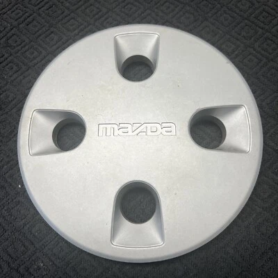 Mazda 323 626 6778 OEM Center Wheel Lug Hub Cap Rim Cover Silver 64641 64701 B — 第 1/3 张图片