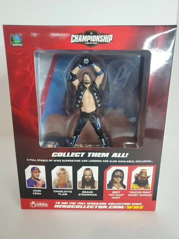 WWE Championship Collection AJ STYLES Hero Collector 6" FIGURINE Magazine New Cover
