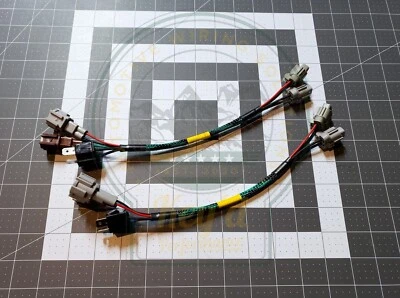 240sx PnP S14 to Silvia S15 S14.5 Headlight Adapter Harness (Halogen) - Image 1 of 4