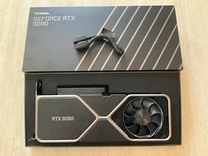 NVIDIA GeForce RTX 3080 Founders Edition 10GB GDDR6X Grafikkarte - Bild 1 von 10