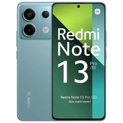 SMARTPHONE XIAOMI REDMI NOTE 13 PRO 5G 2312DRA50G 256GB 6.67" DUAL SIM 200MP BLU - Immagine 1 di 4