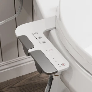 Bidé pulverizador de agua caliente y fría boquilla doble accesorio de asiento de inodoro no eléctrico - Imagen 1 de 37