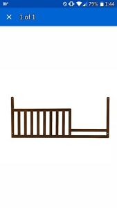 Baby Cache Manhattan Collection Toddler Guard Rail - Cognac 4575-Cog