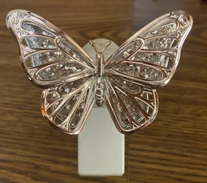 Bath & Body Works Wallflower PlugIn Rose gold Butterfly Diffuser Nightlight - Picture 1 of 7