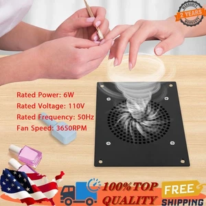 3650RPM Nail Dust Collector Desktop Built in Machine Suction Vacuum Fan Cleaner - Picture 1 of 18