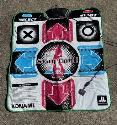 Dance Performance 2 Pad Stay Cool Play Station PS1 Vintage Untested - Image 1 of 4