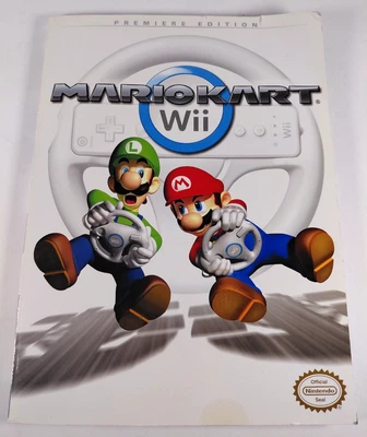 Mario Kart Wii Strategy Guide w/ POSTER Prima Games Premiere Edition Official - Image 1 of 4