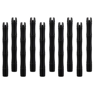 10Pcs Chinese Round Fan Handles Wooden Fan Handles Dance Making Accessories - Picture 1 of 12