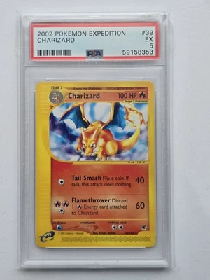 Pokemon Charizard - 39/165 - Non Holo - PSA 5 - Image 1 of 2