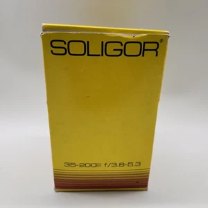 Soligor 35-200 mm F3.8-5.3 Zoom & Macro Multicoated Auto Lens For Nikon - Picture 1 of 10