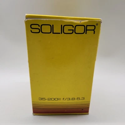 Soligor 35-200 mm F3.8-5.3 Zoom & Macro Multicoated Auto Lens For Nikon - Image 1 of 4