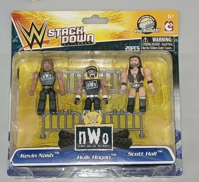 WWE Stackdown Series 4 NWO - Scott Hall, Kevin Nash and Hulk Hogan-2015- New — 第 1/4 张图片