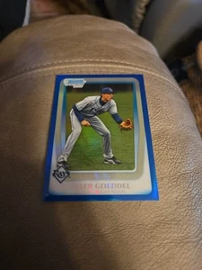 TYLER GOEDDEL 2011 Bowman Chrome Draft #BDPP33 rifrattore blu /199  - Foto 1 di 3