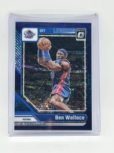 /99 Purple 2024-25 Optic Fast Break Disco Legends Ben Wallace Kolben - Bild 1 von 2