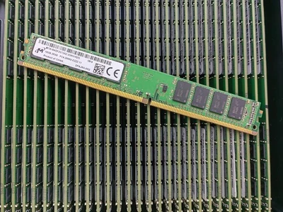 Micron 16GB DDR4 2666 VLP ECC UDIMM RAM 2Rx8 PC4-21300 MT 18ADF2G72AZ-2G6H1R - Image 1 of 3