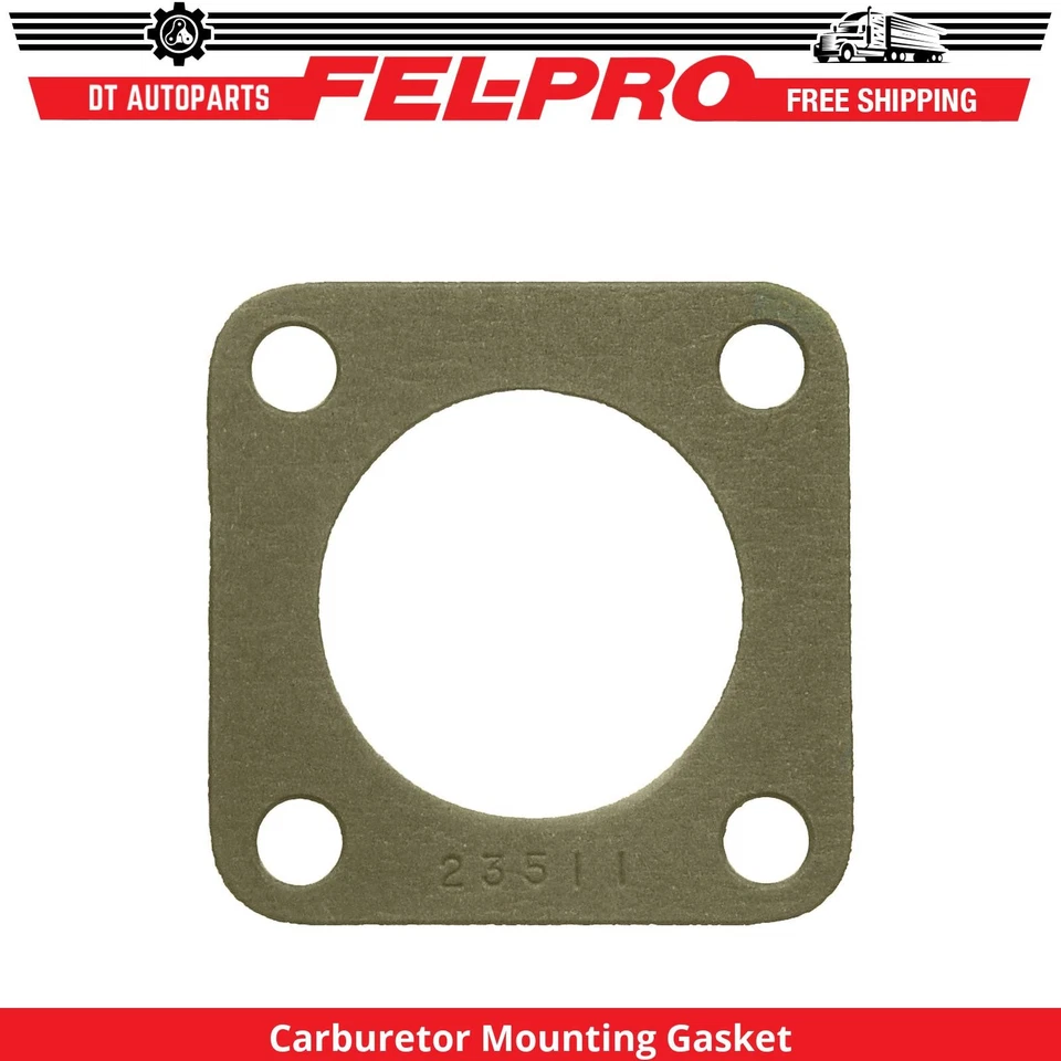 Junta de montaje de carburador Fel-Pro 1971 para Marcos GT 1970-1972 3,0 L L L6 Foto 1 de 1
